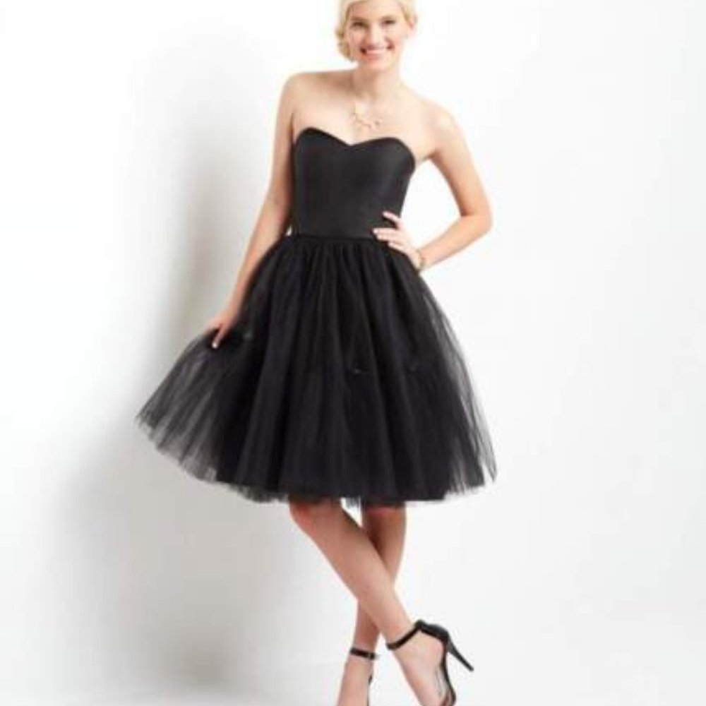 Strapless Tulle Dress